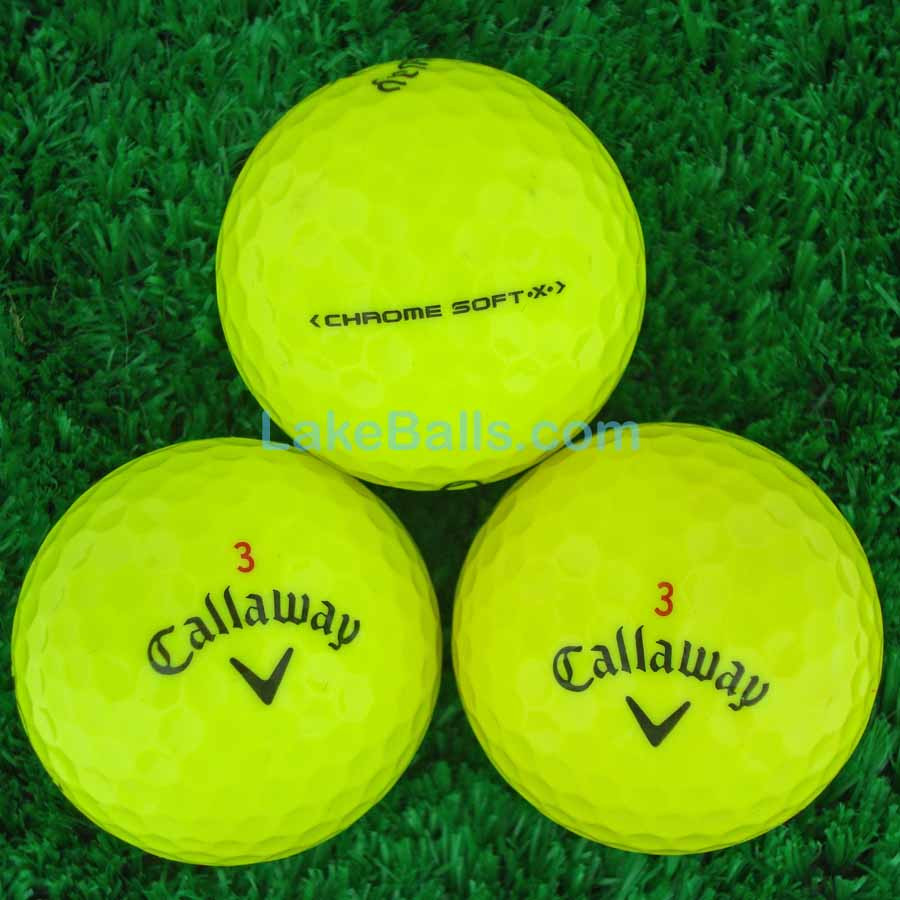 Callaway Chrome Soft X Yellow