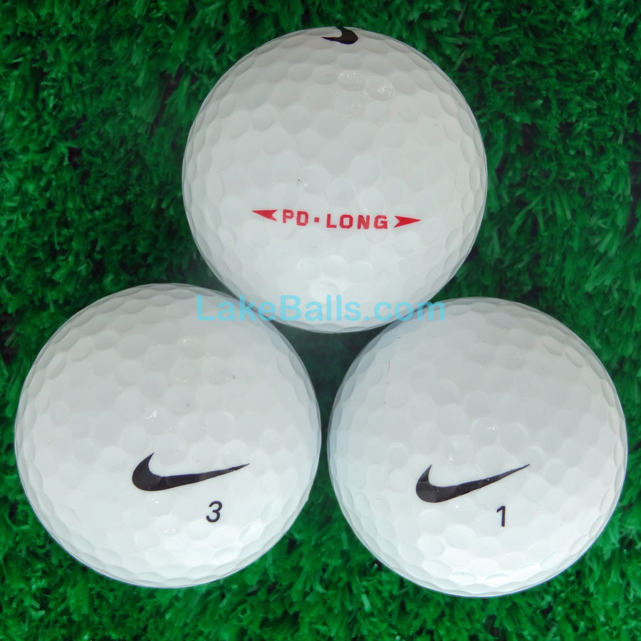 24 Nike PD Long Golf Balls (Pearl/Grade A)
