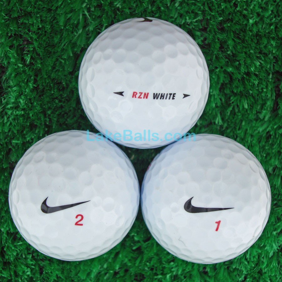Nike rzn clearance white golf balls