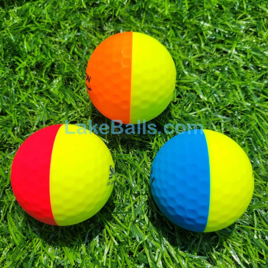 24 Srixon Q-Star Tour Divide Matte Coloured Golf Balls (Pearl Grade)