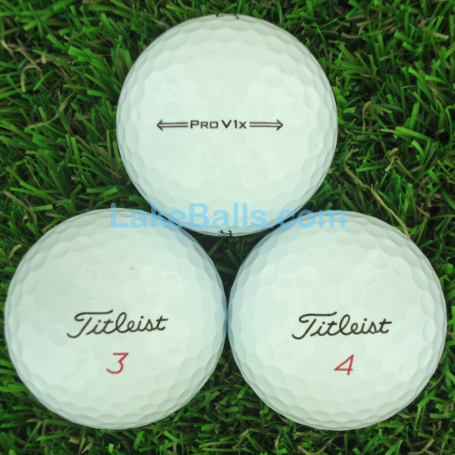24 Titleist PRO V1X 2022 Model Golf Balls (Grade A)