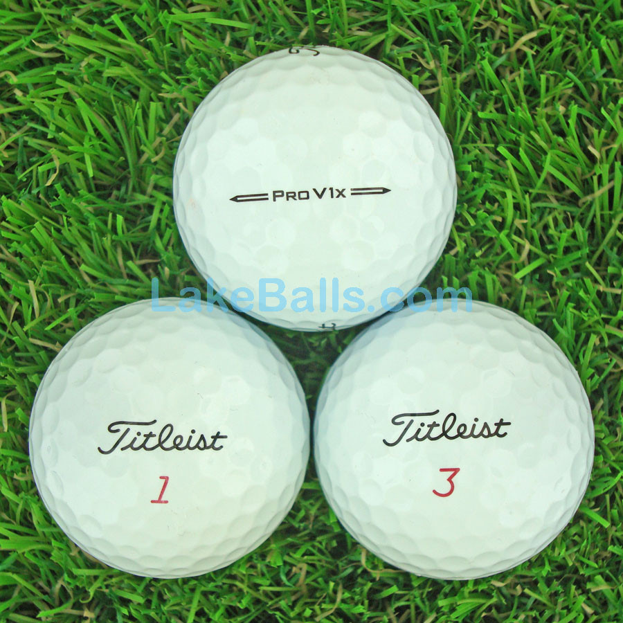 24 Titleist PRO V1x 2024 Model Golf Balls (Pearl Grade)