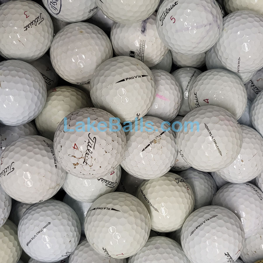 50 Titleist PRO V1x Golf Balls (Practice Play)