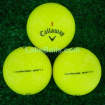 Callaway Chrome Soft Yellow