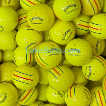 24 Callaway Chrome Soft Yellow Triple Track Golf Balls (A/B Clearance)