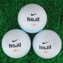 24 Nike Mojo (Orange Stars Model) Golf Balls (Pearl/Grade A)