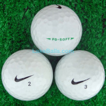 24 Nike PD Soft Golf Balls (Pearl/Grade A)