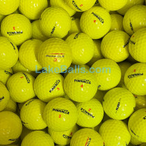 25 Pinnacle Assorted Yellow Golf Balls (Pearl/Grade A)
