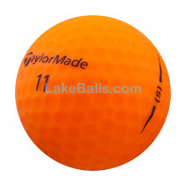 24 TaylorMade Project (s) Matte Orange Golf Balls (Pearl/A Grade)