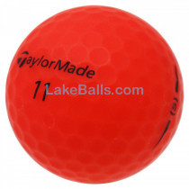 25 TaylorMade Project (s) Matte Red Golf Balls (Pearl/A Grade)