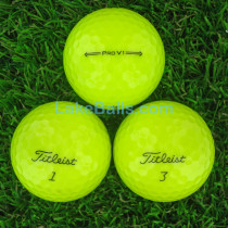 24 Titleist PRO V1 2022 Yellow Golf Balls (Grade A)