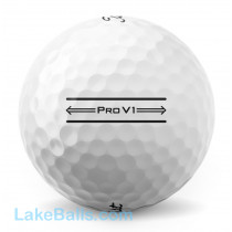 24 Titleist PRO V1 'Double Line Enhanced Alignment' Golf Balls 2022 Model (Pearl/Grade A)