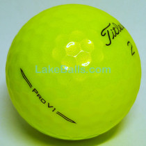 24 Titleist PRO V1 2024 Yellow Golf Balls (Pearl/A Grade)