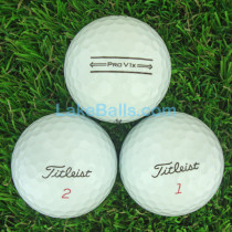 24 Titleist PRO V1x 'Double Line Enhanced Alignment' Golf Balls 2022 Model (Pearl/Grade A)