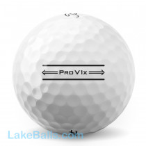 24 Titleist PRO V1x 'Double Line Enhanced Alignment' Golf Balls 2022 Model (Pearl/Grade A)