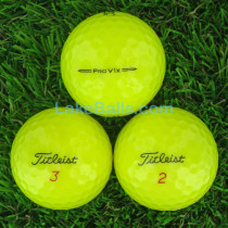 24 Titleist PRO V1x 2024 Yellow Golf Balls (Pearl/A Grade)