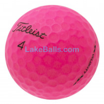 24 Titleist Velocity Pink Matte Finish Golf Balls (Pearl/Grade A)