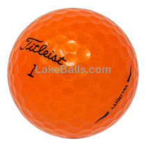 24 Titleist Velocity Orange Golf Balls (Pearl/Grade A)