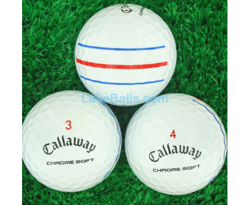 24 Callaway Chrome Soft Triple Track Golf Balls (A/B Clearance)