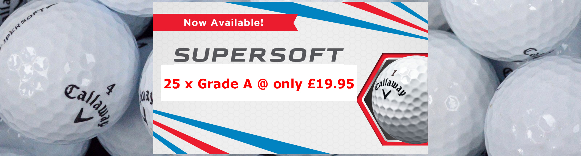 Callaway Supersoft golf balls